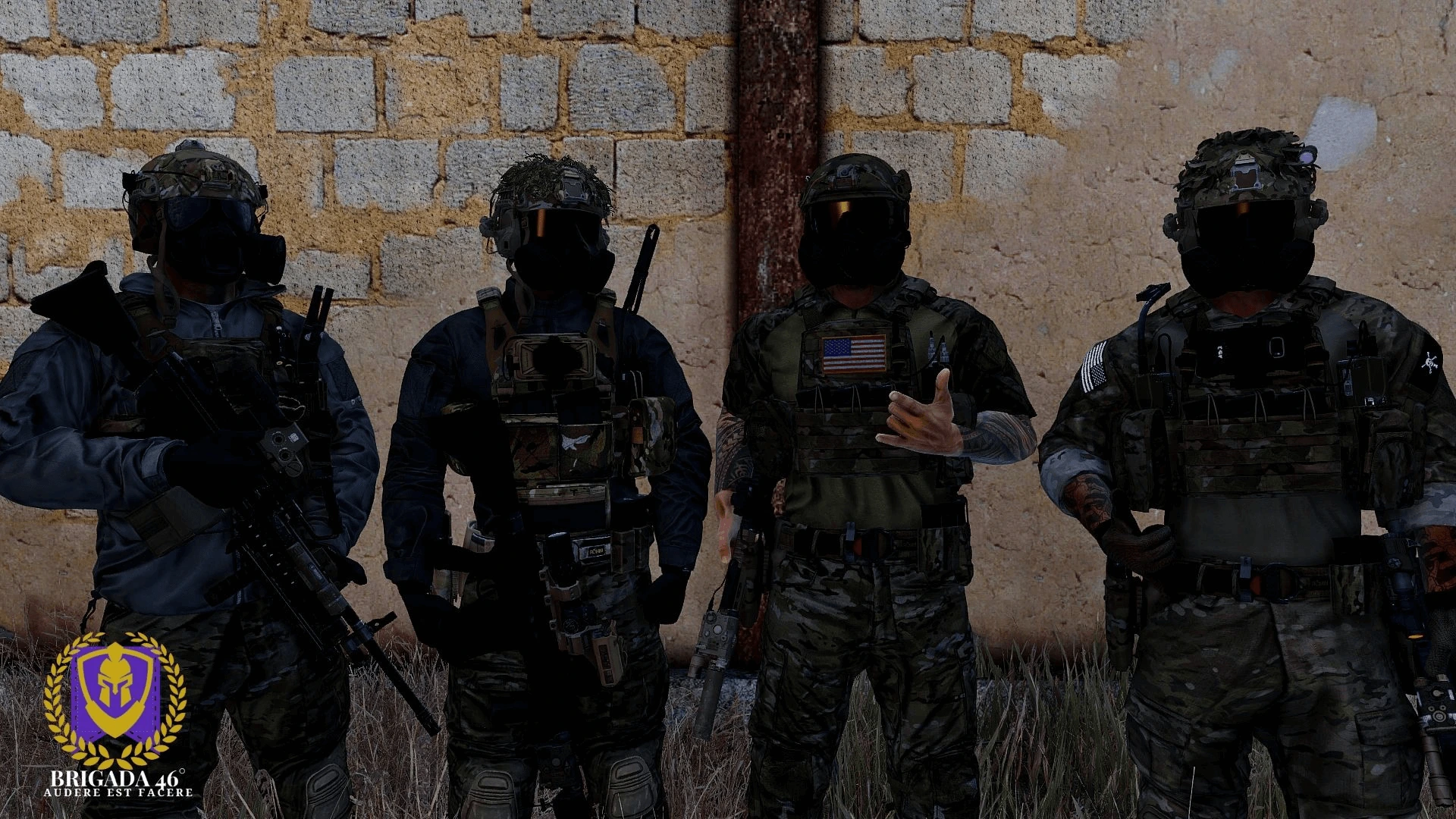 Screenshot of La Brigada 46 event in Arma 3