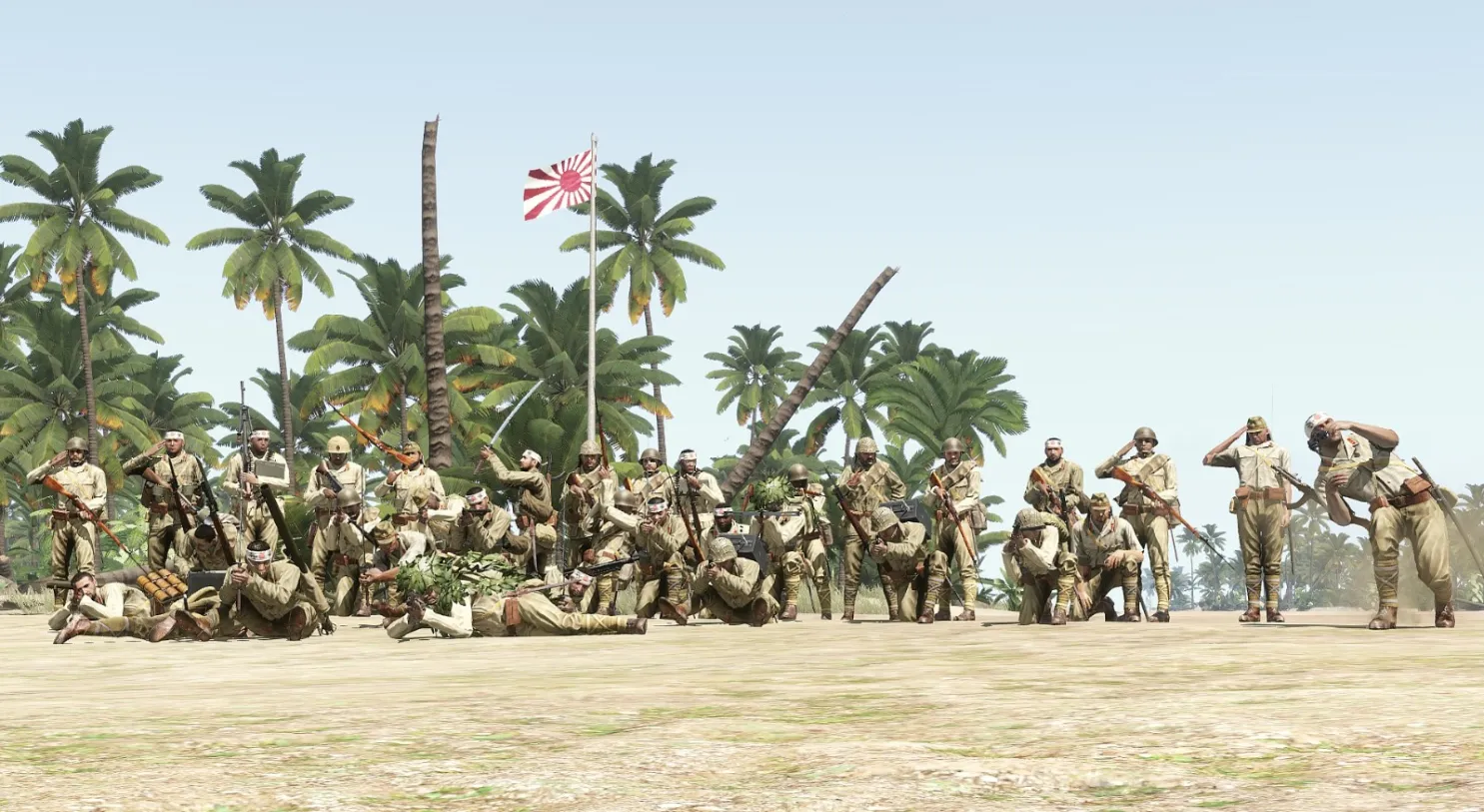 Captura de misión de ESAT en Arma 3