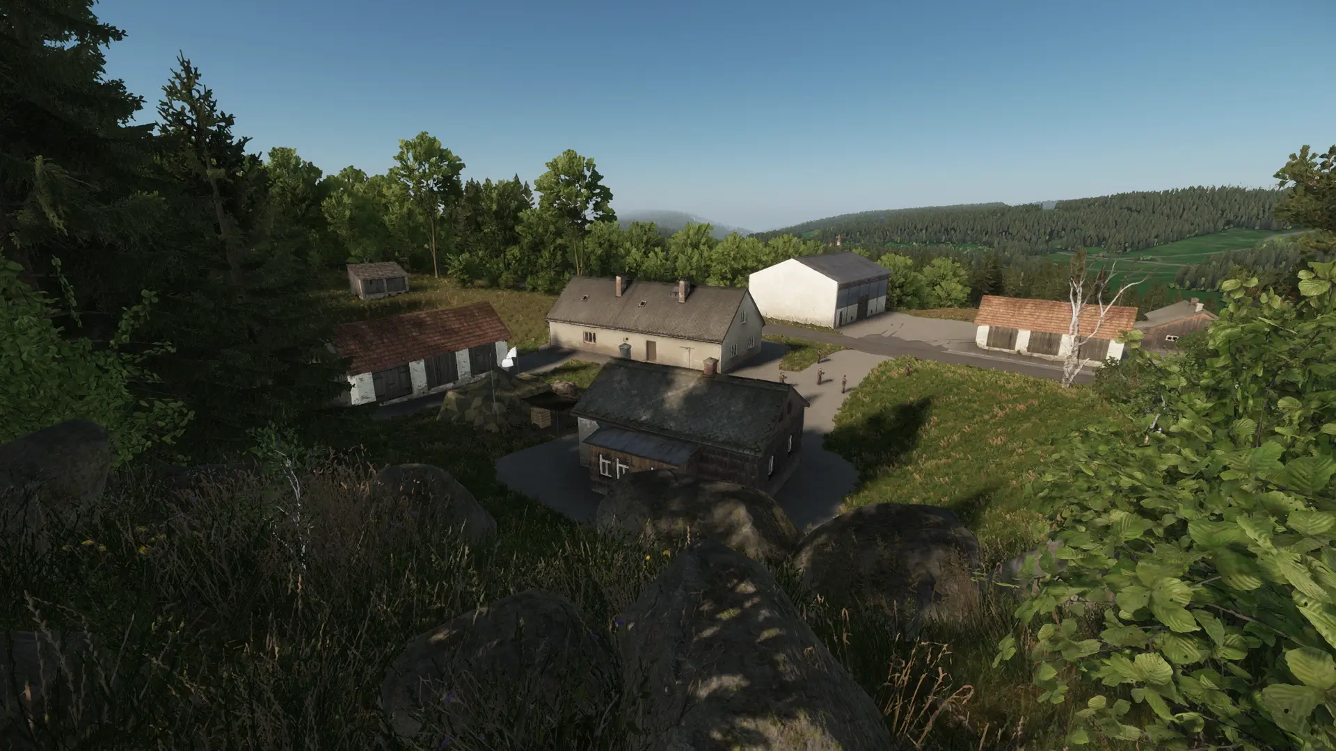 Arma Reforger server with advanced panel and statistics