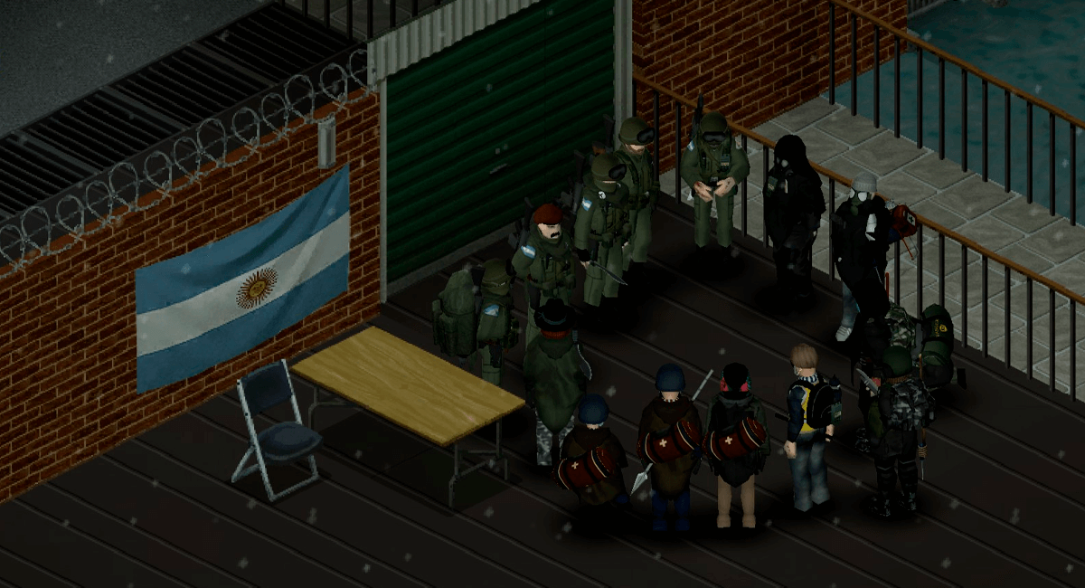 Villamanaos military on a mission